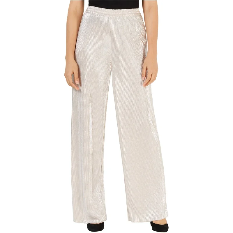 Leyden Womens Pleated Casual Wide Leg Pants