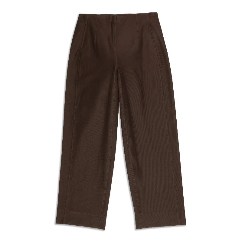 Relaxed Mid-Rise Trouser 7/8 Length - Resale