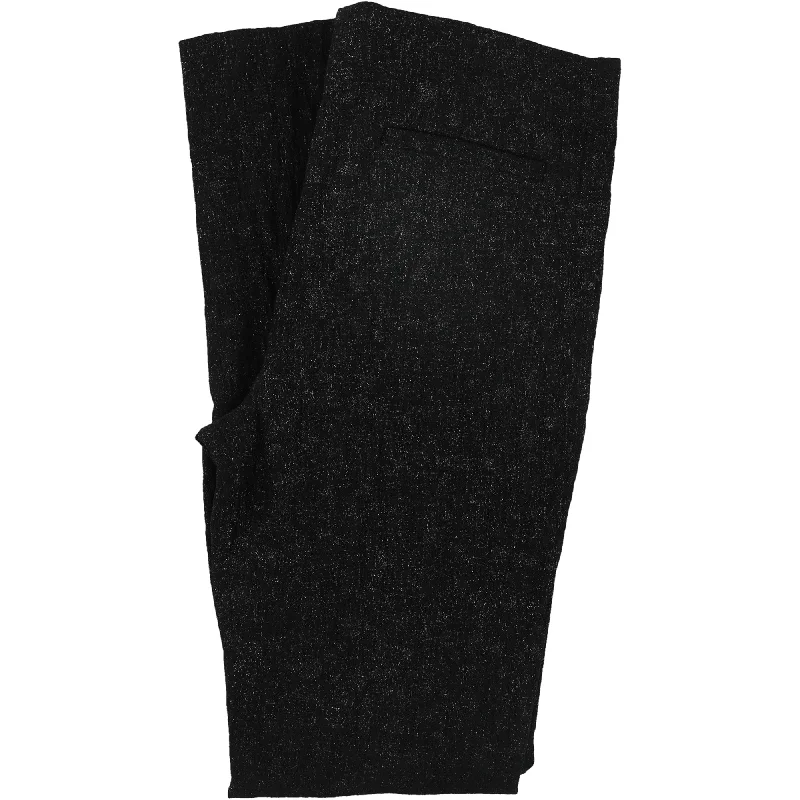 Alfani Womens Glitter Skinny Casual Leggings, Black, 8