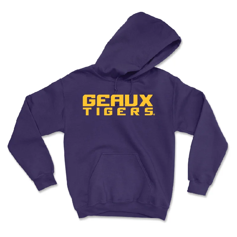 Women's Basketball Purple Geaux Hoodie - Sa'Myah Smith