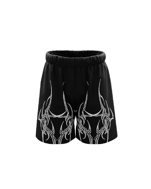 Mini-Mutation Unisex Black Shorts