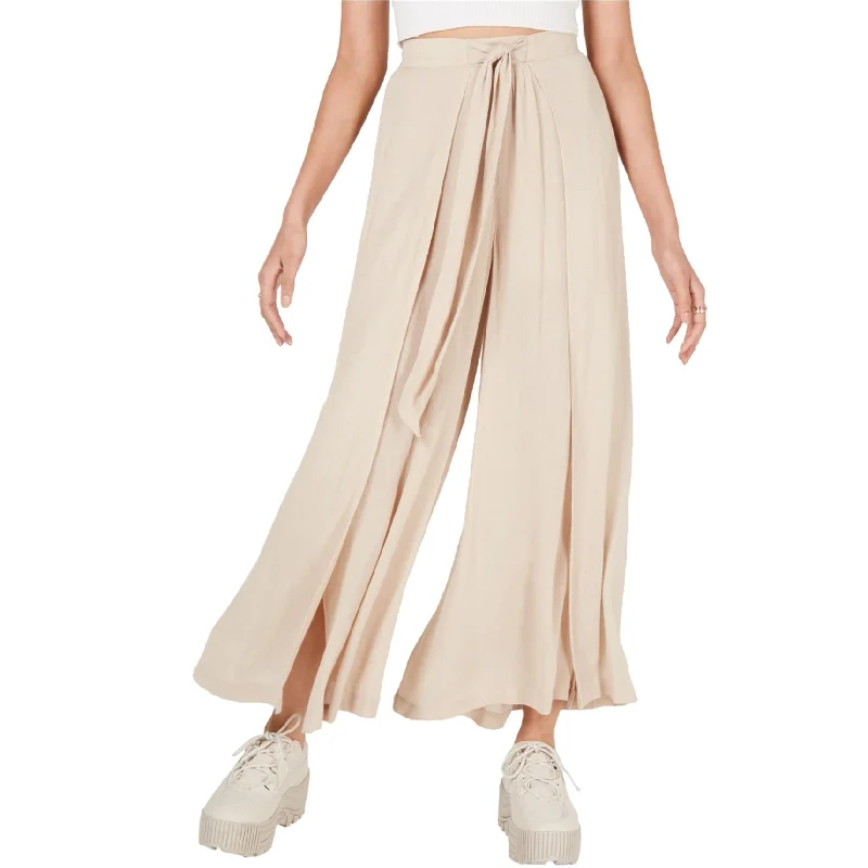 Cotton Candy Womens Tulip Hem Casual Wide Leg Pants