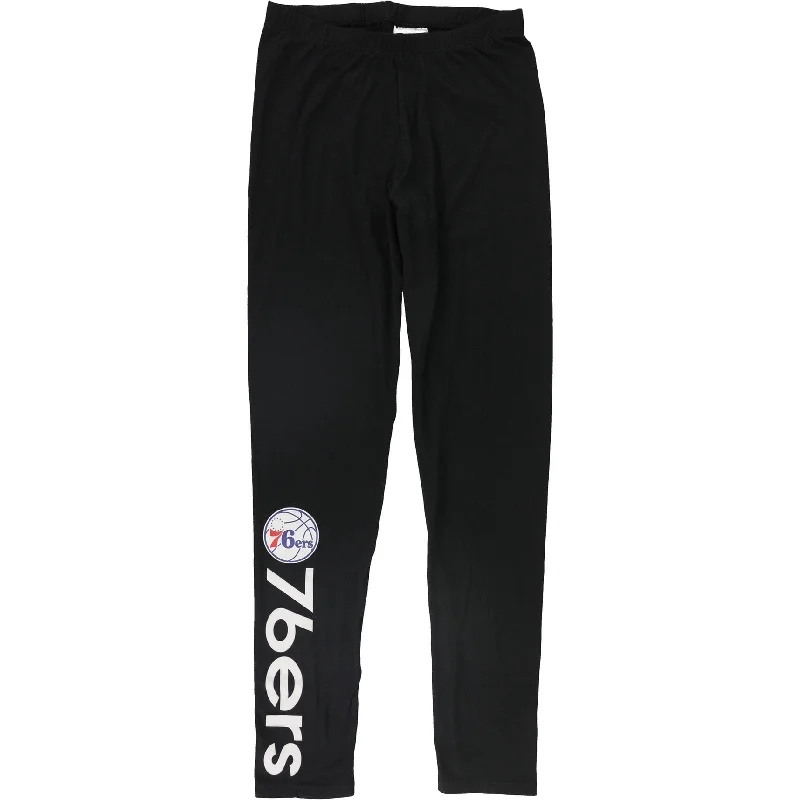 G-III Sports Womens Philadelphia 76ers Casual Leggings, Black, Small