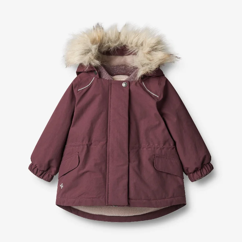 Jacket Mathilde Tech | Baby - purple dawn