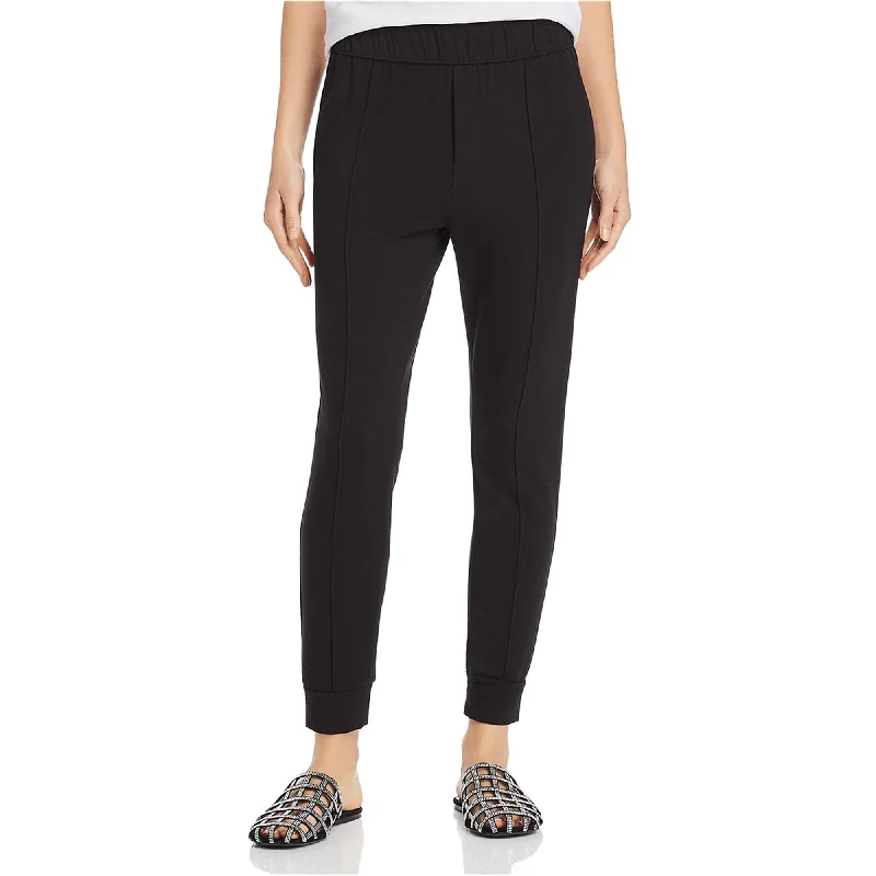 Enza Costa Womens Pintuck Casual Jogger Pants