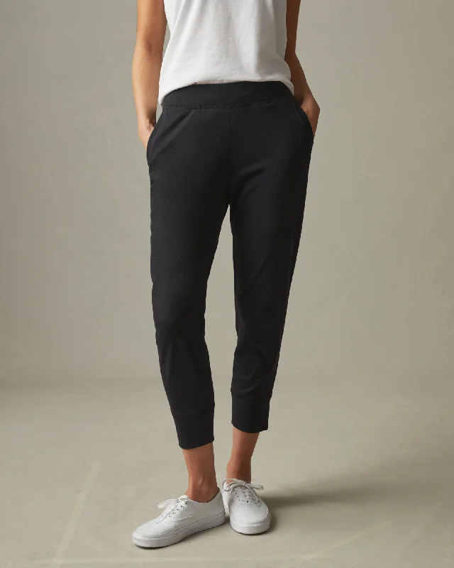 Saturday Pant - Black Solid