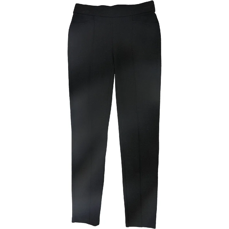 Eileen Fisher Womens Ponte Casual Lounge Pants, Black, XX-Small