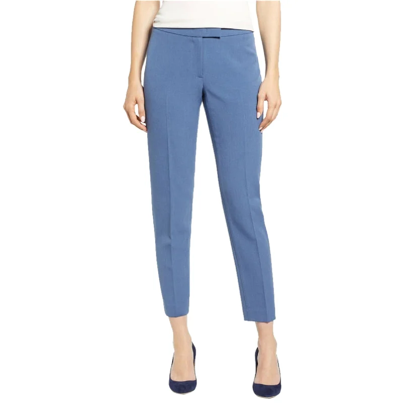 Anne Klein Womens Solid Casual Trouser Pants