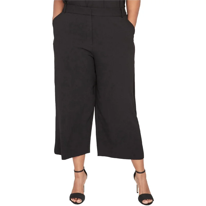 Rachel Roy Womens Addison Casual Wide Leg Pants