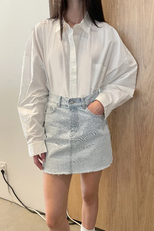 MINI JEAN SKIRT