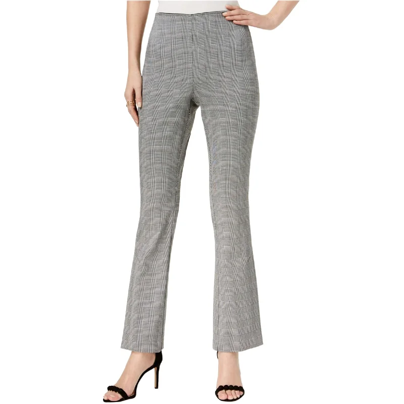 I-N-C Womens Plaid Bootleg Dress Pants