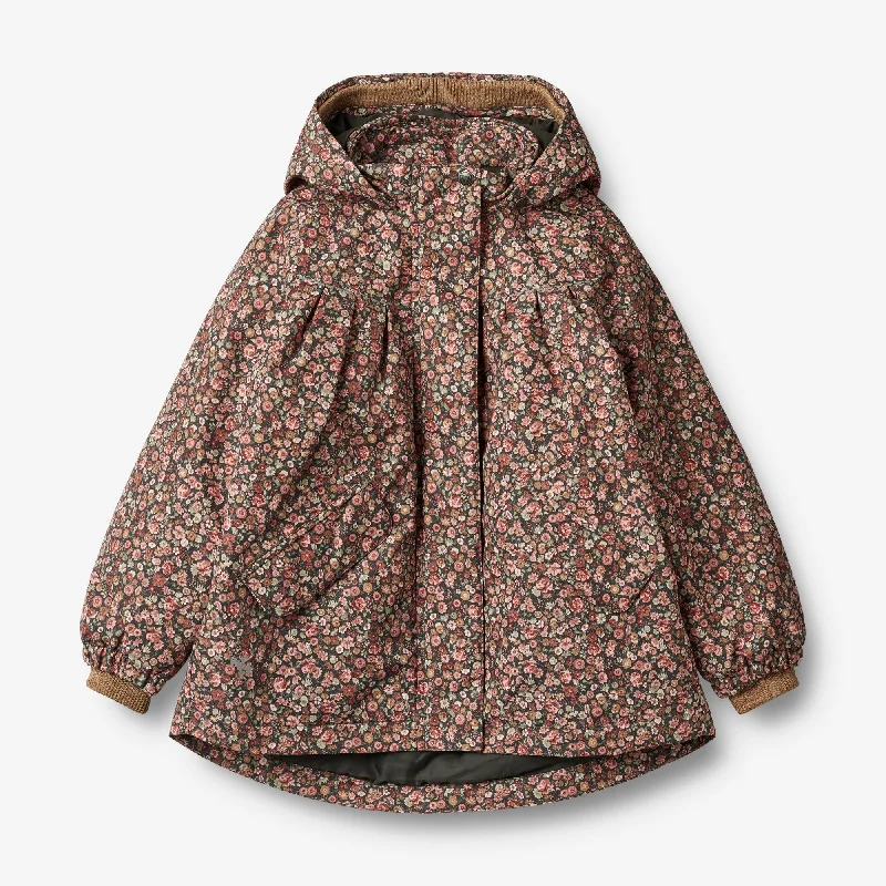 Jacket Mimmi Tech - raven wild flowers