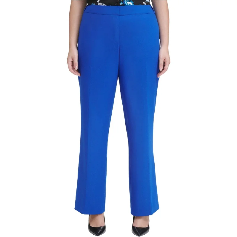 Calvin Klein Womens Solid Casual Trouser Pants