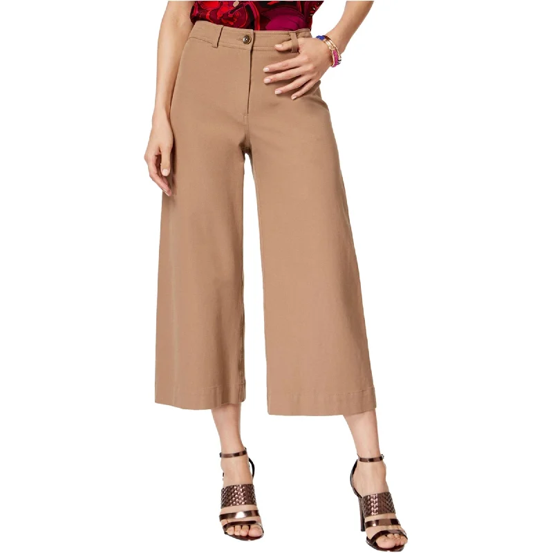 Trina Turk Womens Wide Leg Casual Cropped Pants