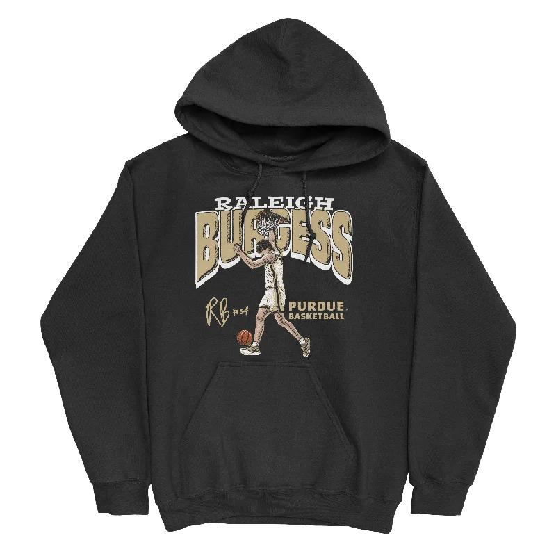 EXCLUSIVE RELEASE: Raleigh Burgess Illustrated Black Hoodie