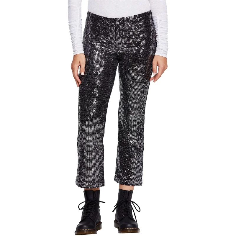 Free People Womens Shine On Casual Trouser Pants