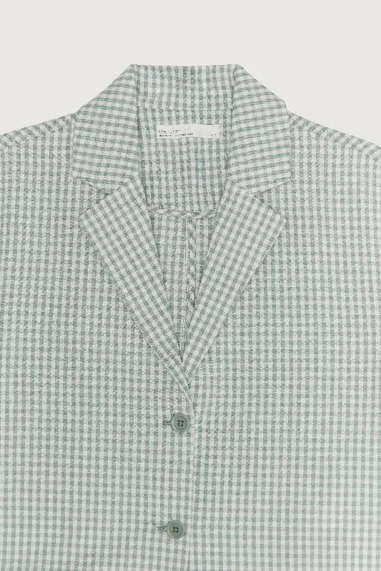 Slate Grey Gingham