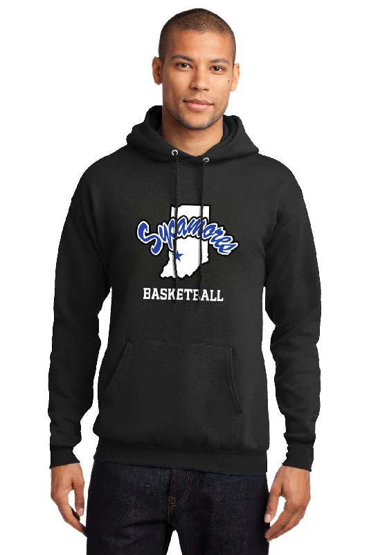 Port & Company® Sycamores Basketball Essential Fleece Hooded Sweatshirt