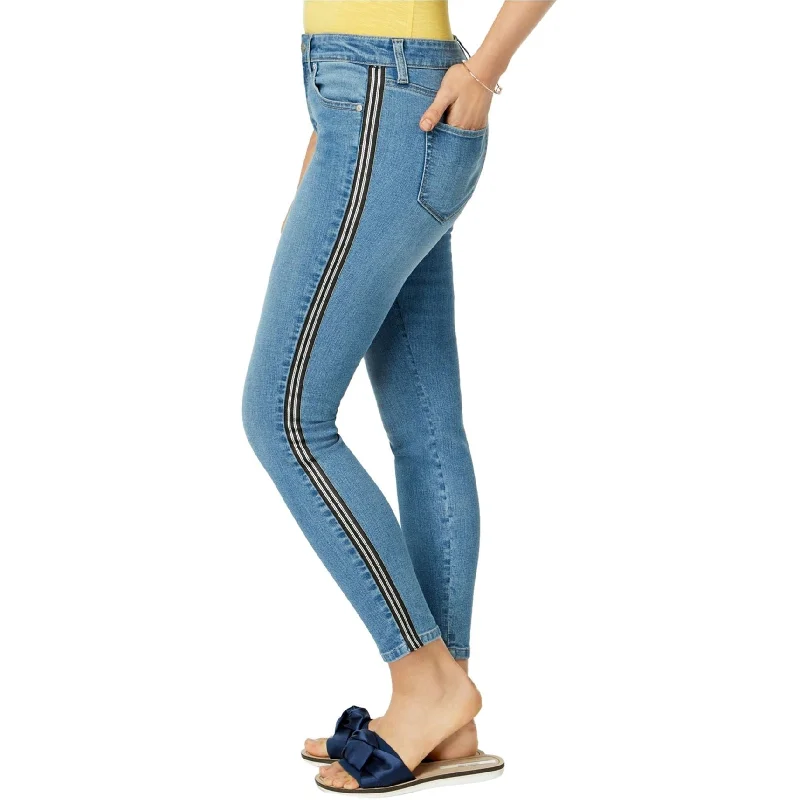 Maison Jules Womens Racer Stripe Skinny Fit Jeans