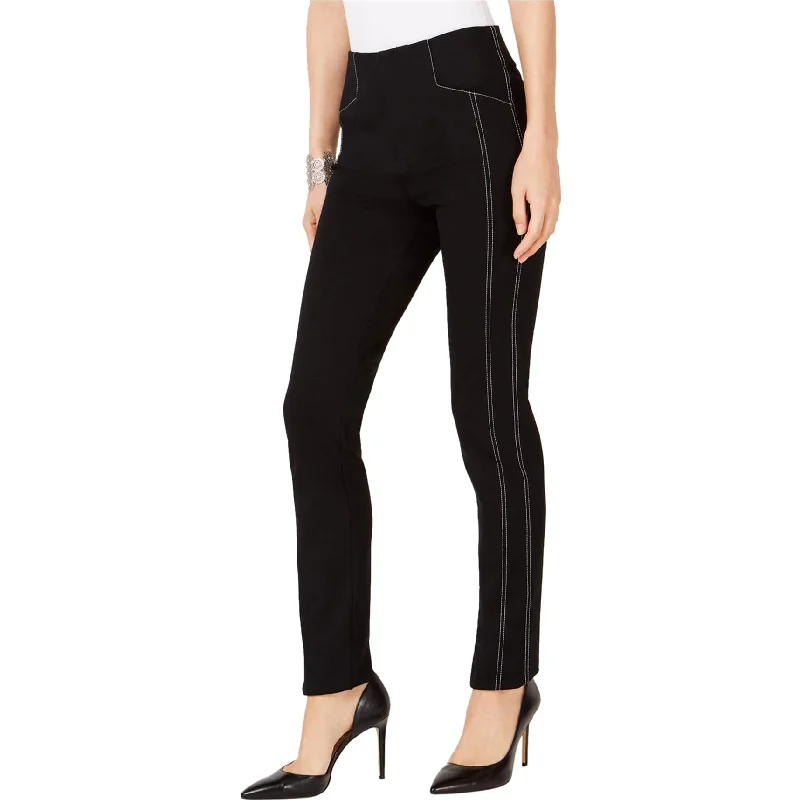 I-N-C Womens Straight Leg Casual Trouser Pants