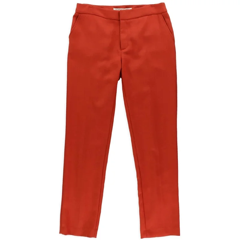 Rachel Roy Womens Campari Dress Pants, Red, 8