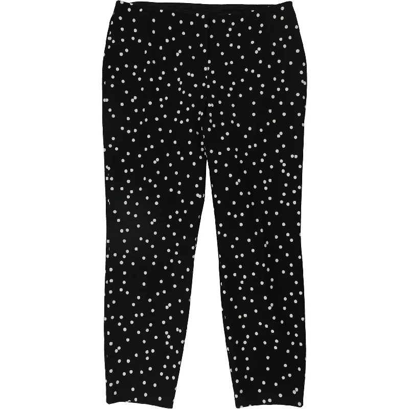 Alfani Womens Dot Casual Trouser Pants