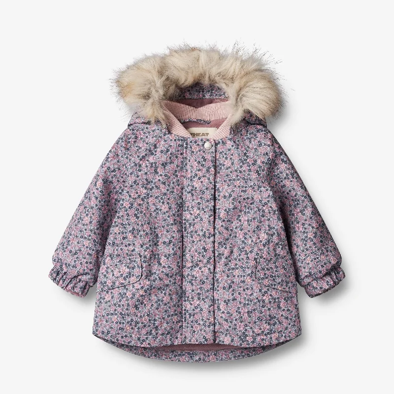 Jacket Mathilde Tech | Baby - winter flowers