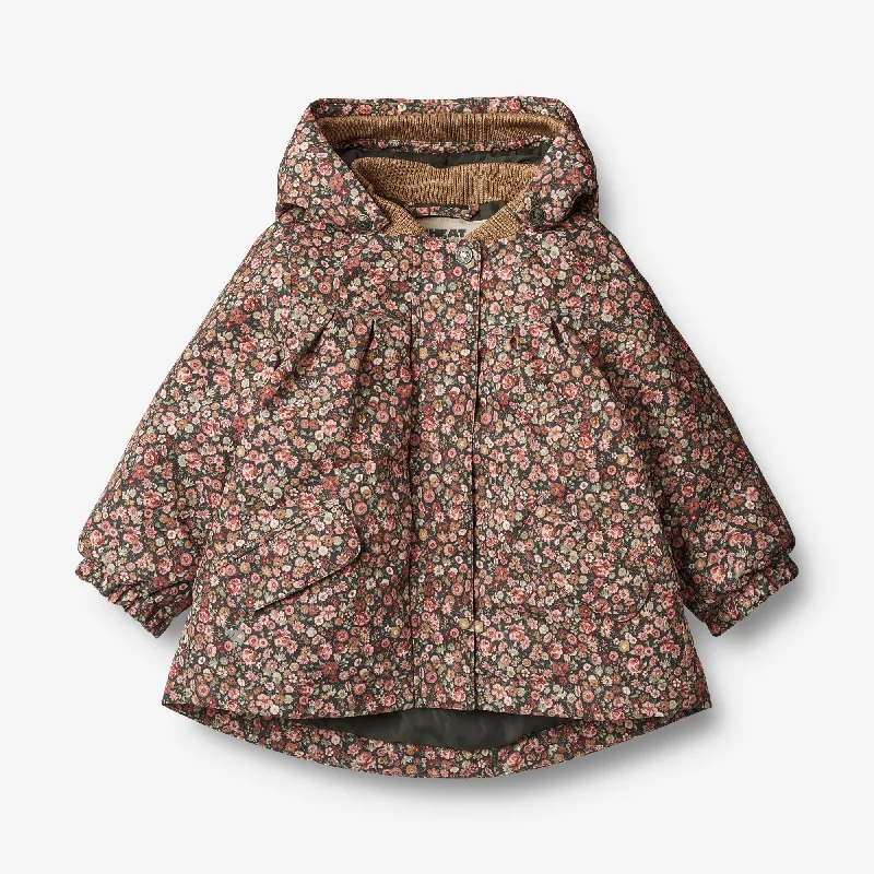 Jacket Mimmi Tech | Baby - raven wild flowers