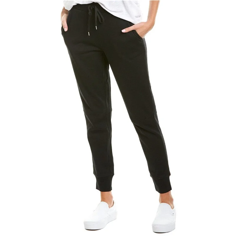 French Connection Womens Zanna Casual Jogger Pants, Black, 6