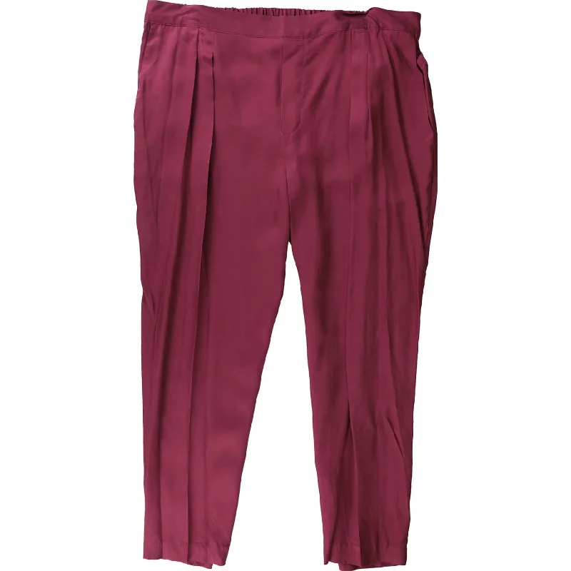 Ralph Lauren Womens Cropped Twill Dress Pants