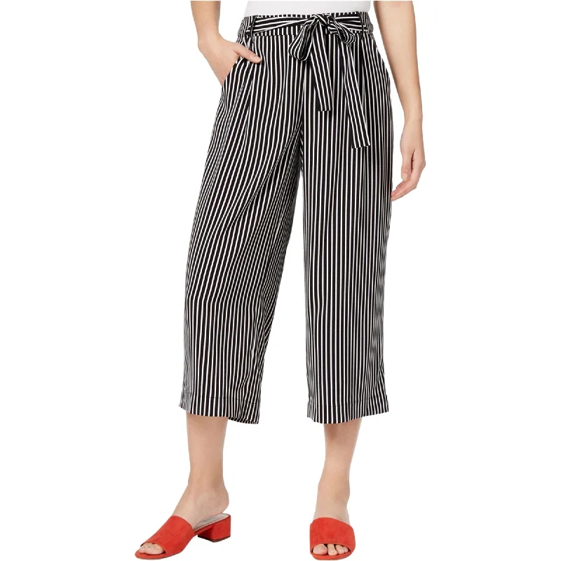 Maison Jules Womens Tie-Front Culotte Pants