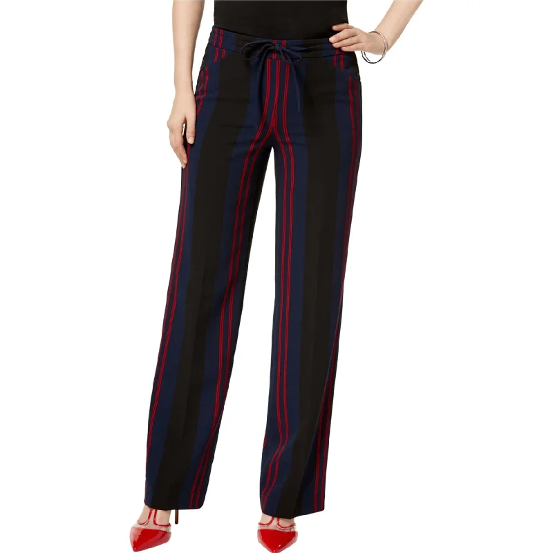 I-N-C Womens Striped Casual Trouser Pants