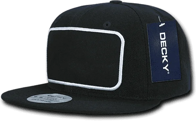 Decky 1096 Patch Snapback Cap - Black