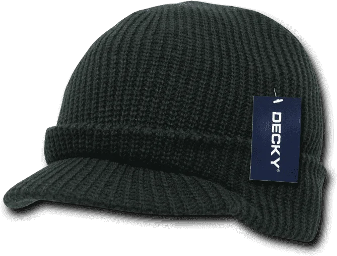 Decky 605 GI Jeep Cap - Black