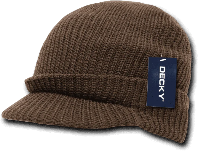 Decky 605 GI Jeep Cap - Brown