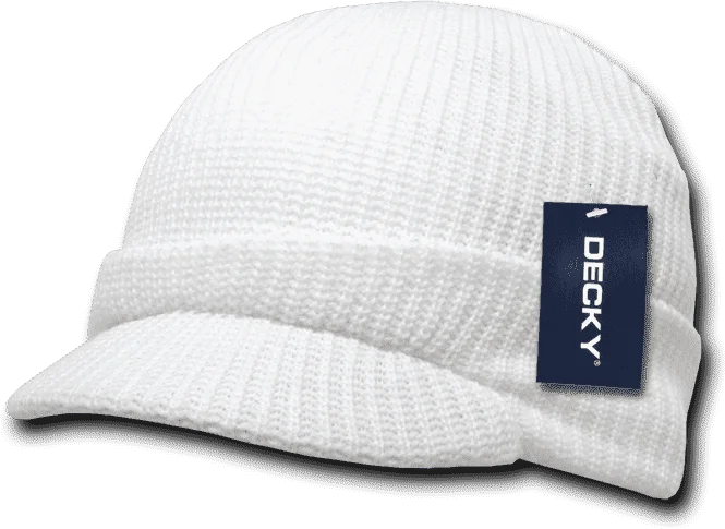 Decky 605 GI Jeep Cap - White