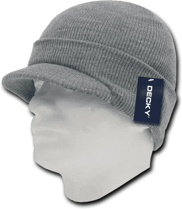 Decky 8009 Jeep Cap - Heather Gray