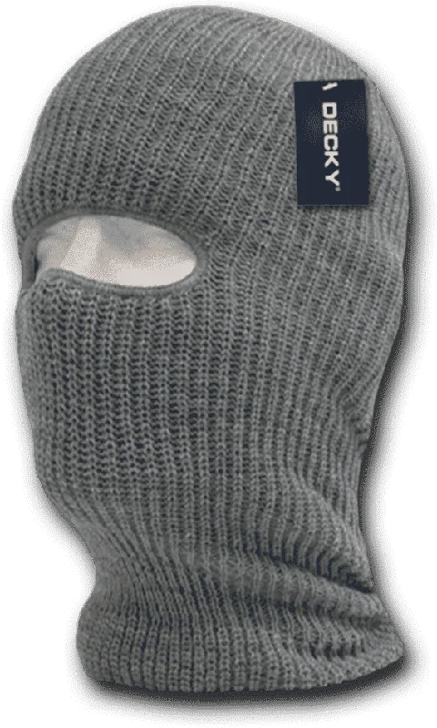 Decky 971 Face Mask 1 Hole Beanie - Heather Gray