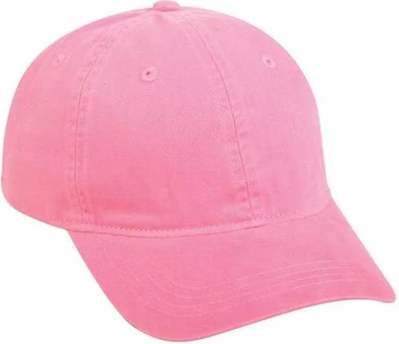 OC Sports BTW-100 Adjustable Ladies Fit Cap - Pink Azalea