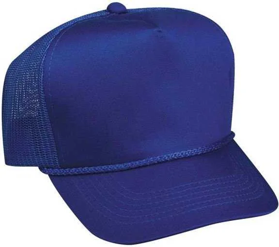 OC Sports GL-155 Adjustable Mesh Back Cap - Royal