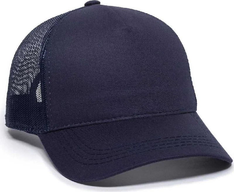 OC Sports GL-415 Adjustable Mesh Back Cap - Navy