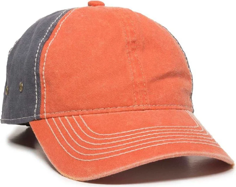 OC Sports PDT-800 Adjustable Cap - Orange Navy