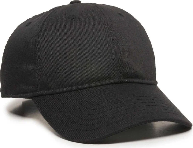 OC Sports RPET100 Adjustable Low Profile Cap - Black