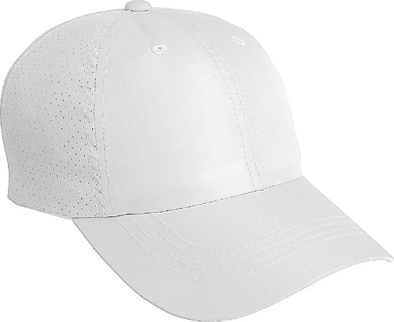 Port Authority C821 Perforated Cap - White