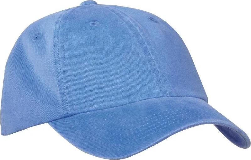 Port Authority PWU Garment-Washed Cap - Faded Blue