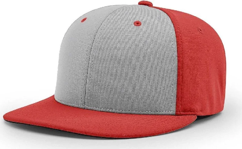 Richardson PTS20 Pulse R-Flex Cap - Grey Red Alt