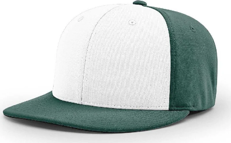 Richardson PTS20 Pulse R-Flex Cap - White Dark Green Alt