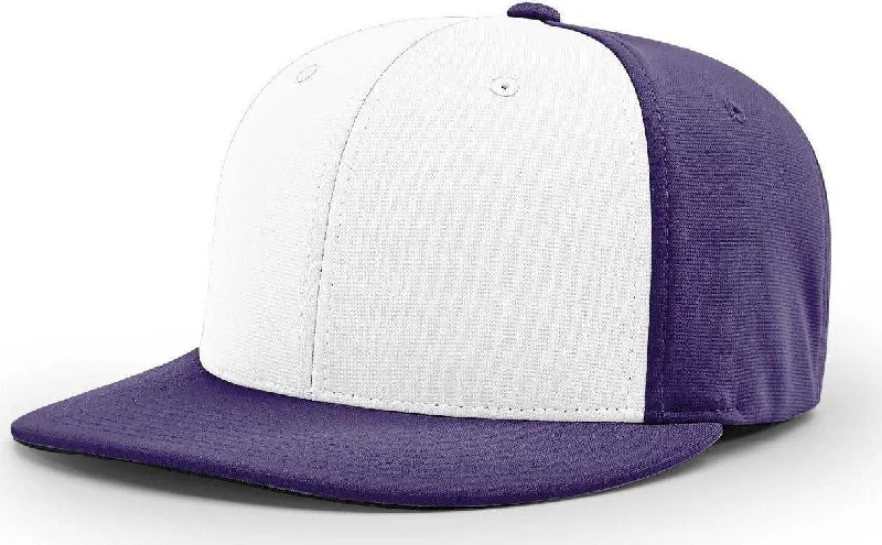 Richardson PTS20 Pulse R-Flex Cap - White Purple Alt