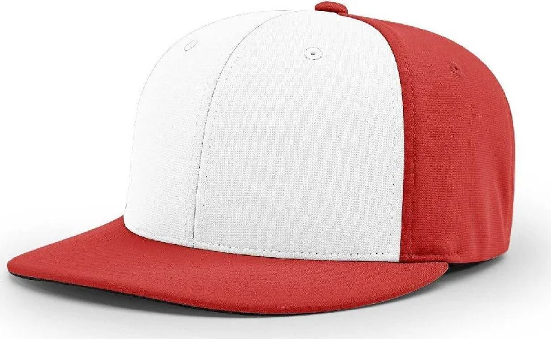 Richardson PTS20 Pulse R-Flex Cap - White Red Alt