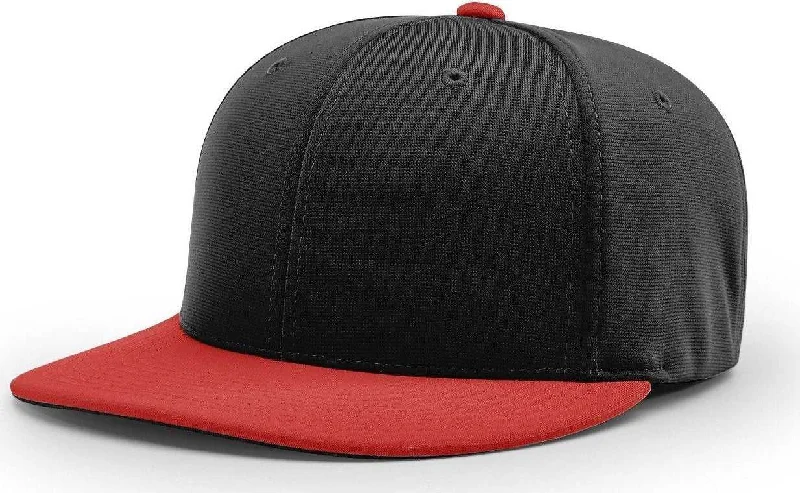 Richardson PTS20 Pulse R-Flex Cap - Black Red